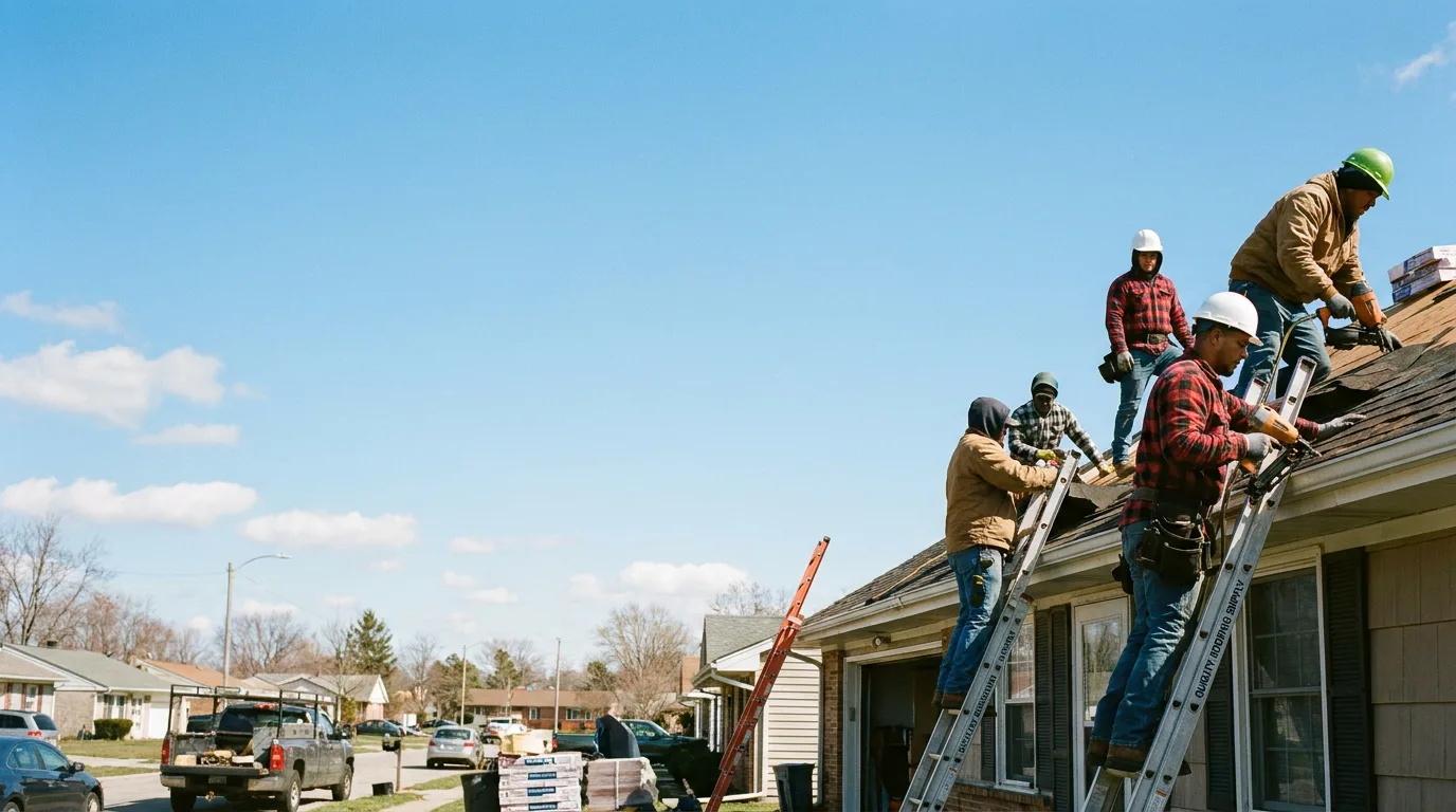 Roofing in Peotone, IL near me